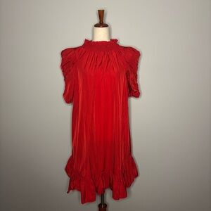NWT Mudpie Roosevelt Party Dress - Red size S